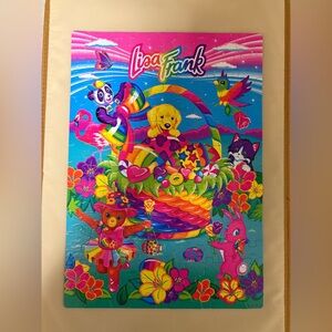 RARE Vintage Lisa Frank Rose Art Jigsaw Puzzle 100 Piece Rainbow Candy